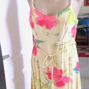 Jams World sun dress mini adjustable spaghetti str